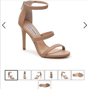 Steve Madden Feelya Tan strappy heel- sz 8.5
